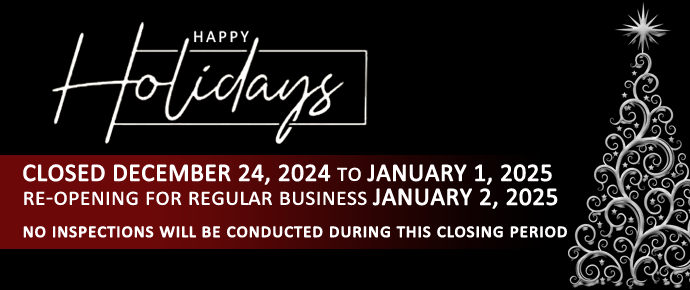 Holiday Closure